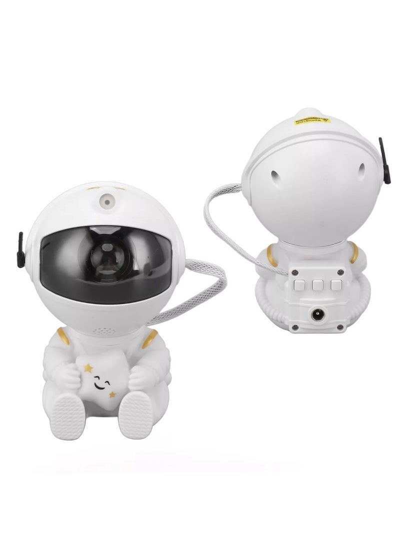 جهاز عرض مجرة ​​رائد فضاء صغير مزود بإضاءة LED ليلية للسماء المرصعة بالنجوم والمحيط - Image 1