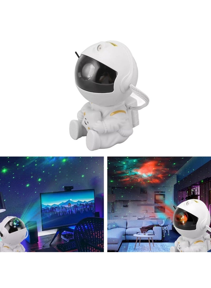 جهاز عرض مجرة ​​رائد فضاء صغير مزود بإضاءة LED ليلية للسماء المرصعة بالنجوم والمحيط - Image 4