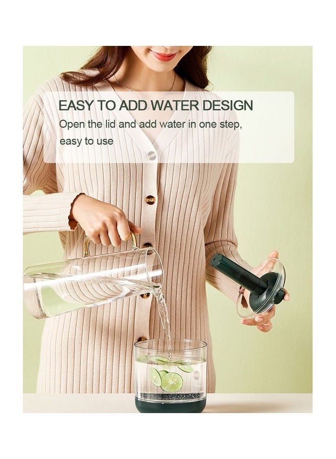 كابتن تيك موزع زيوت عطرية لاسلكي محمول قابل للشحن يعمل بالهواء أخضر - Image 2