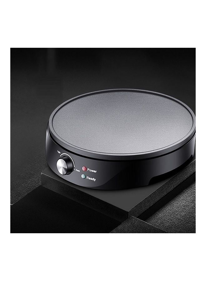 Electric Non-Stick Griddle Baking Pan Black 31x8x32cm - Image 1