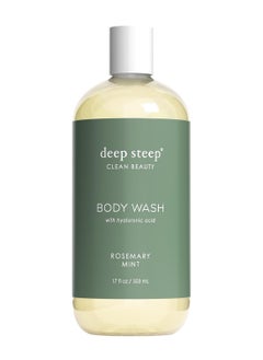 Deep Steep Deep Steep Body Wash, 17oz (Rosemary Mint) 