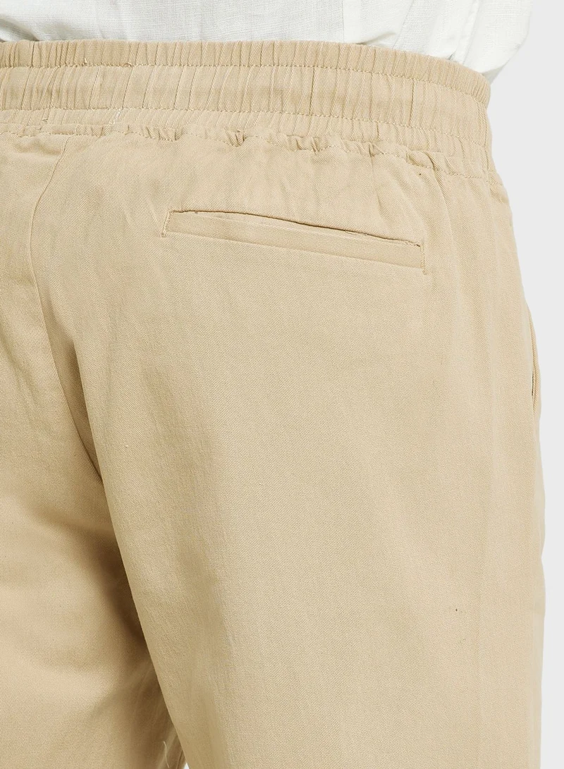 Thomas Scott Thomas Scott Men Mid-Rise Slim Fit Sports Shorts