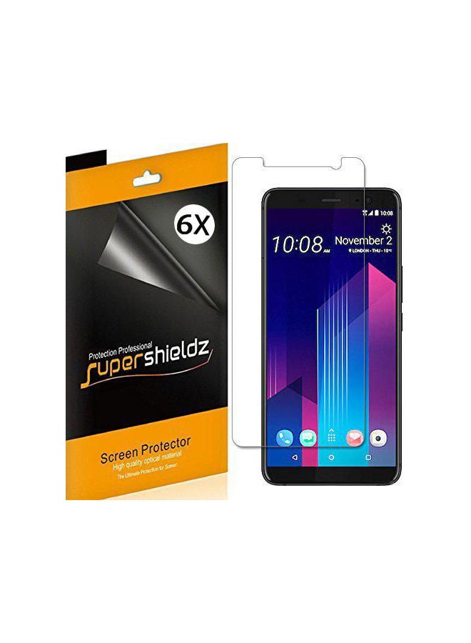 نيبمينينت لاصقة حماية للشاشة فائقة الوضوح من الزجاج المقوى لهاتف إتش تي سي U11 بلس شفاف - Image 2