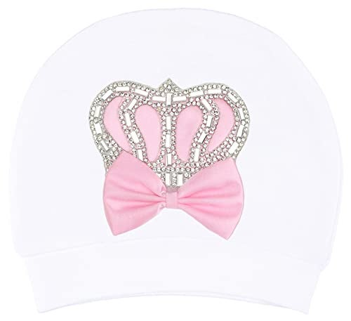Lilax Baby Girl Newborn Crown Jewels Layette 4 Piece Gift Set 0-3 Months Pink - Image 4