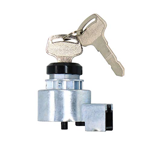 Notonmek 6C040-55452 Ignition Switch with 2 Keys Compatible with Kubota Tractor B1700 B2100 B2320 B2400 B2410 B2620 B2630 B2710 B3200 B7400 B7500 B7510 B7610 B7800 - Image 1