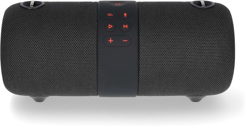 NEDIS Bluetooth Speaker, 40W Portable Wireless Stereo with Built-In Mic, RGB LED Lights, IPX6 Water Resistant, TWS Pairing, USB-C Charging, Up to 6.5H Playtime - Black - Image 5