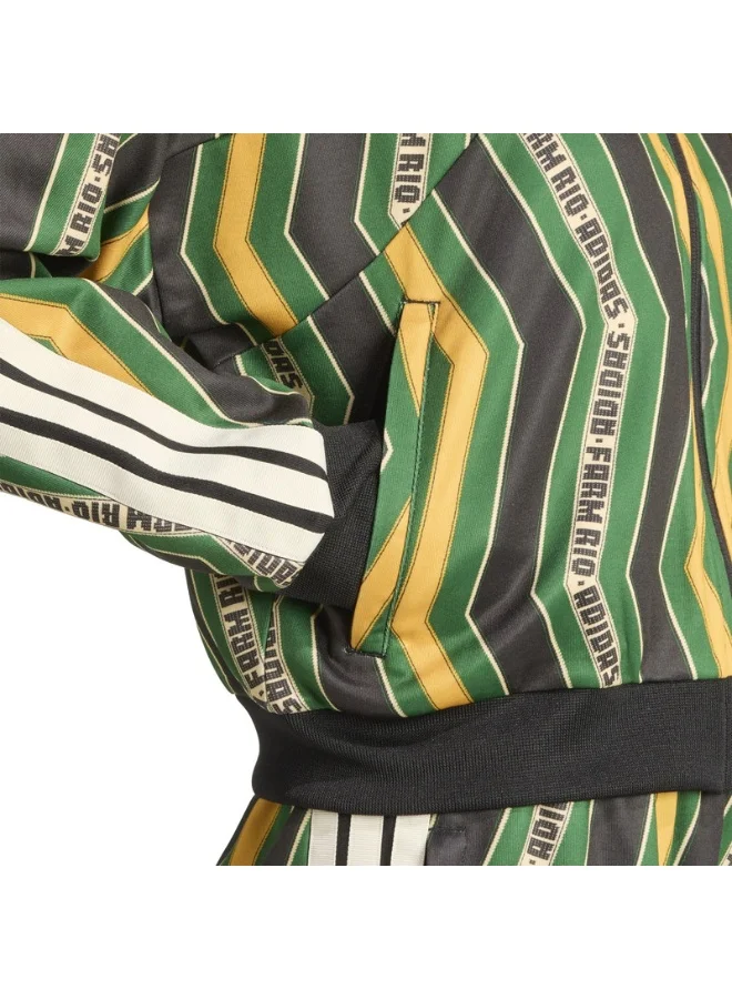 adidas جاكيت أديداس فارم تيرو أسود للنساء