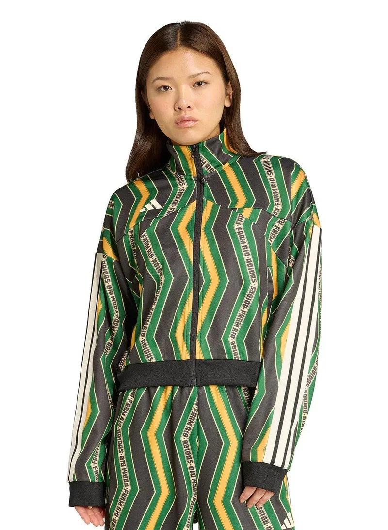 Adidas Adidas Farm Tiro Tt Black Tracksuit Jacket Track Tops For Women