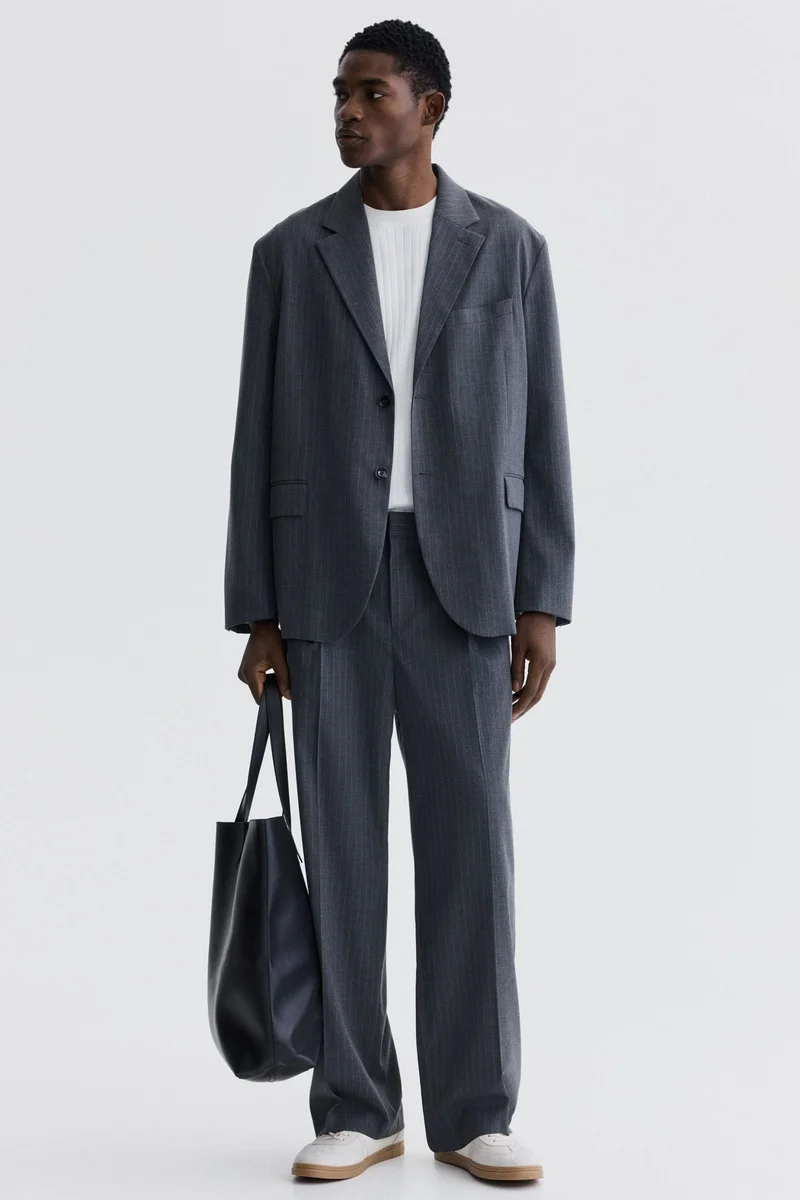 H&M Loose Fit Tailored trousers