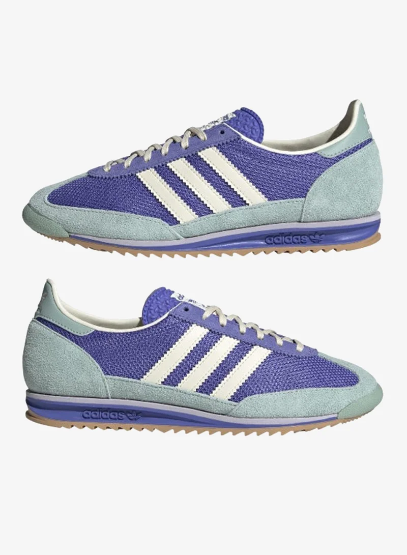 Adidas Originals SECOBL/CREWHT/HAZGRN SL 72 W Blue Originals Women Shoes for Women | Best Price UAE