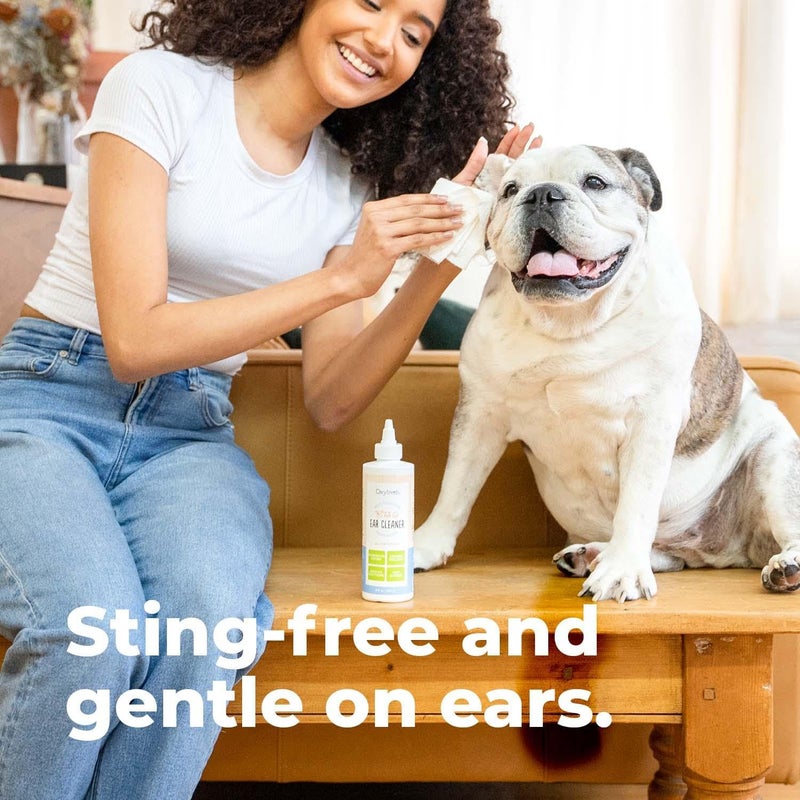 Oxyfresh Advanced Pet Ear Cleaner - Best Dog Ear Cleaner Solution - Helps with Yeast, Wax, Dirt & Itchy Ear Canal - Cleaning, Soothing, & Sting-Free Dog Ear Wash & Cat Ear Cleaner 8oz - Image 5