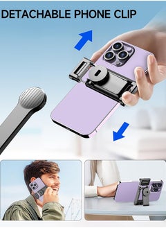 Generic 42 Inches Selfie Sticks Tripod,Separate design smartphone tripod Stand with Wireless Remote Control and Double fill light Portable Retractable Cell Phone Tripod for iPhone/Samsung/GoPro/Android Phone  - Image 3