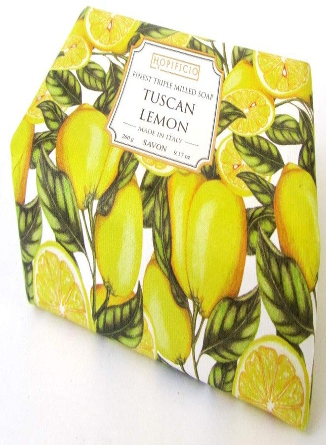 Hopificio - Finest Milled All-Natural Bar Soap, Moisturizing & Brightening. Suitable for Hand, Face & Body - 9.17 Oz (Lemon) - Image 3