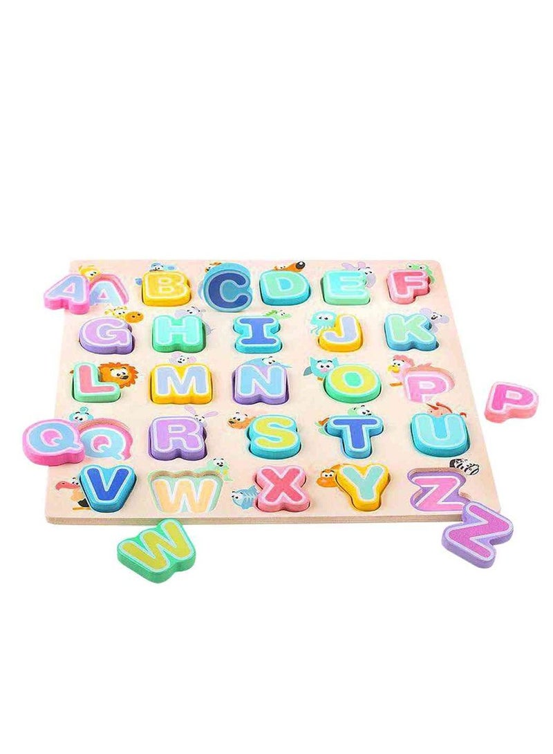UKR Wooden 3D Alphabet Puzzle - Image 4
