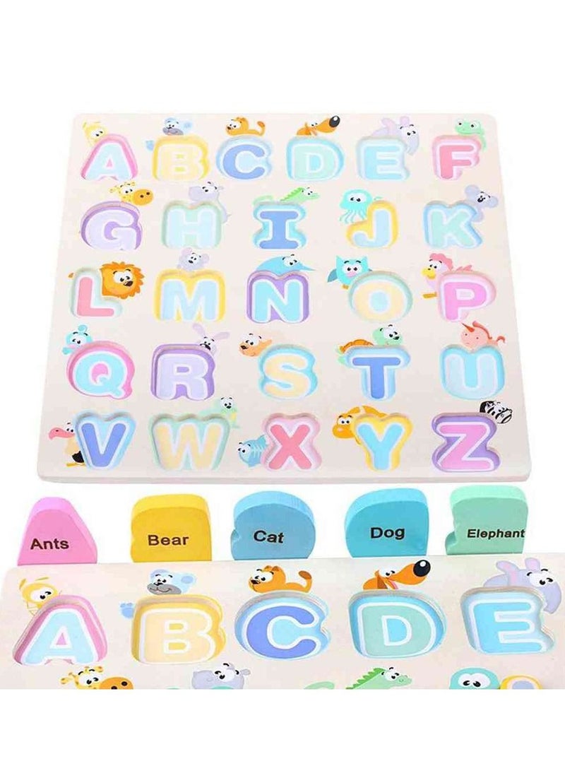 UKR Wooden 3D Alphabet Puzzle - Image 3