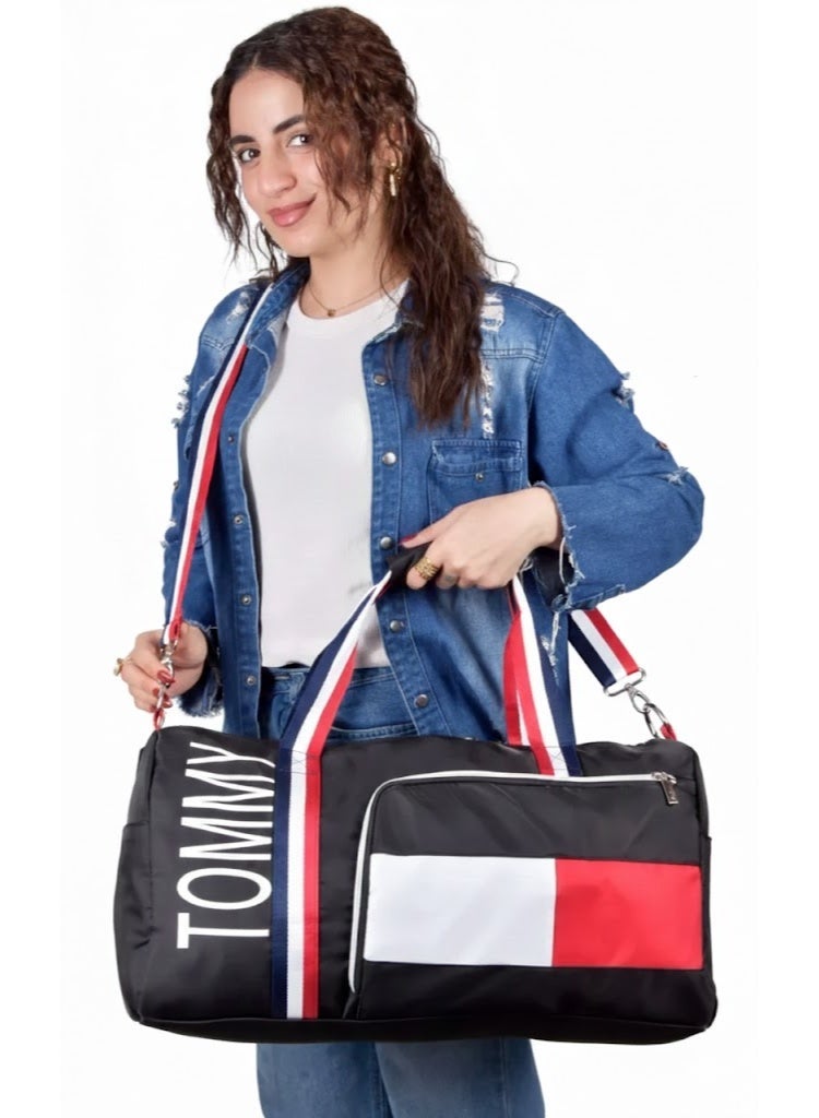 Hilfiger Denim حقيبة "تومي" الرياضية وللسفر - التصميم العصري والأداء العملي - Image 3