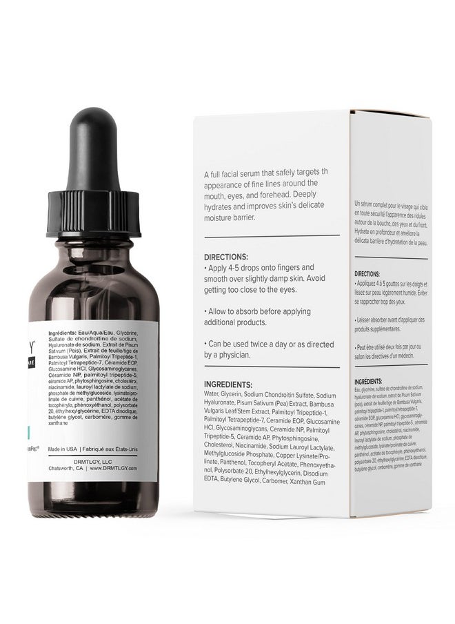 DRMTLGY - Needleless Serum Antiaging Serum For Fine Lines & Wrinkles Niacinamide Serum With Potent Blend Of Hyaluronic Acid Peptides & Ceramides 1 Fl Oz - Image 1