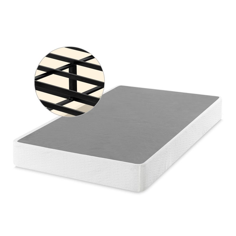 ZINUS 9 Inch Metal Smart Box Spring Mattress Foundation Strong Metal Frame Easy Assembly Twin XL