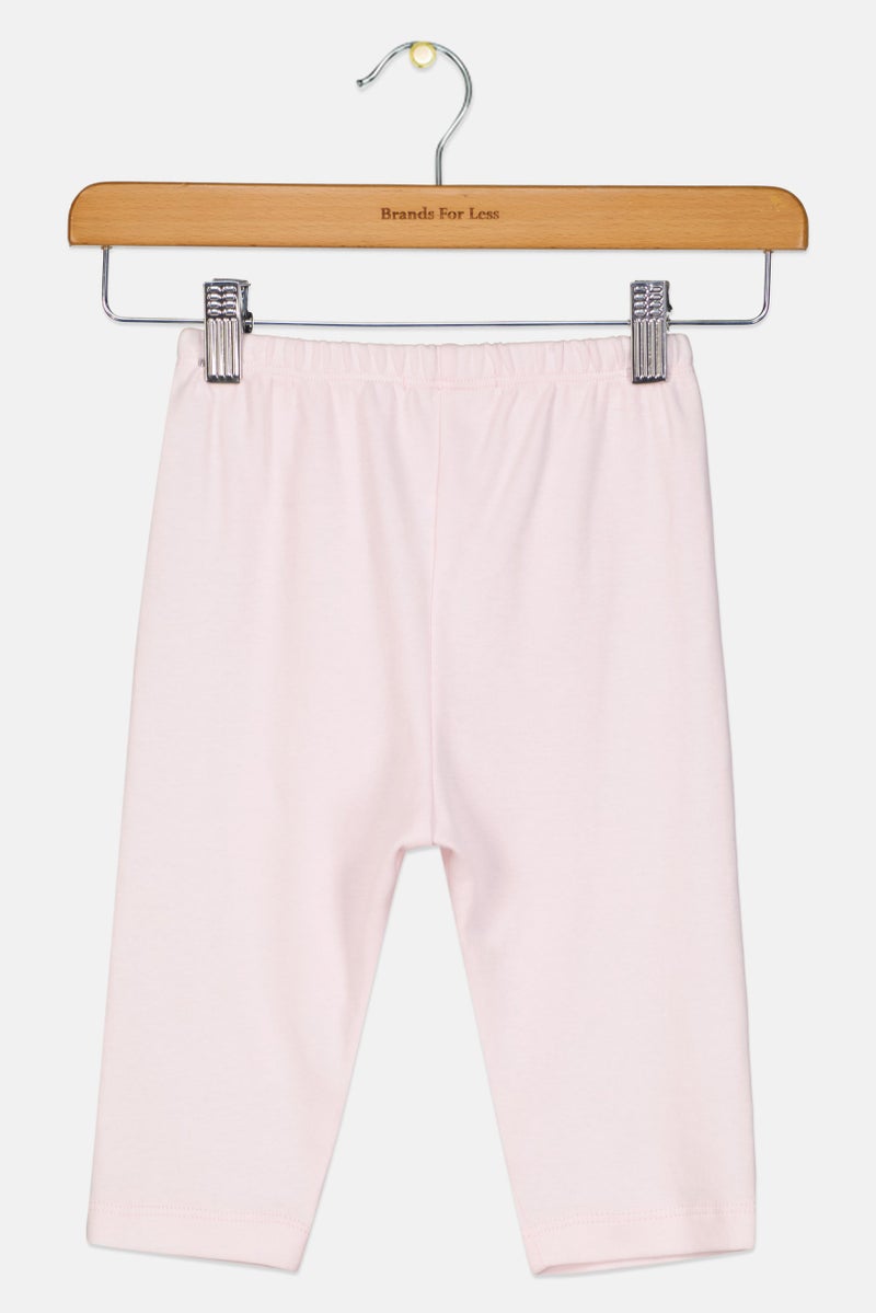 Choupette Toddlers Girl Solid Pants, Pink - Image 2