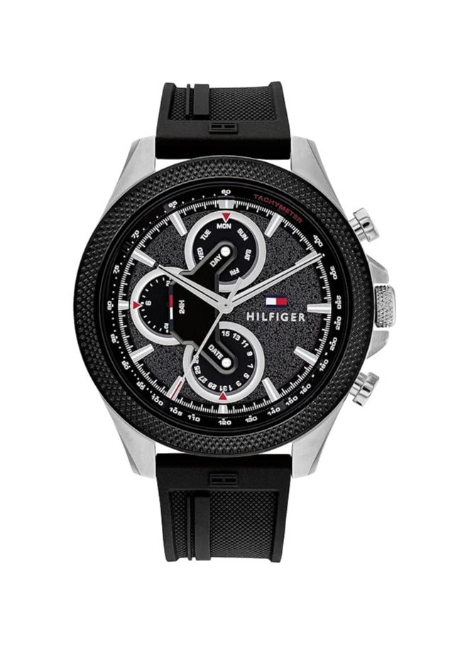 TOMMY HILFIGER - Tommy Hilfiger Men's Stainless Steel Racing-Inspired Watch (Model 1792082) - Image 1