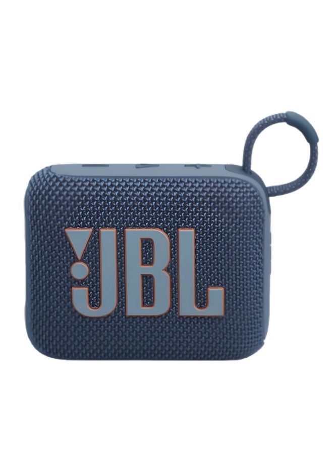 جي بي إل Go4-مكبر صوت محمول مقاوم للماء، صوت احترافي كبير مع جهير قوي، بطارية مدمجة تدوم 7 ساعات، مصنوع جزئيًا من مواد معاد تدويرها (أزرق) - Image 2