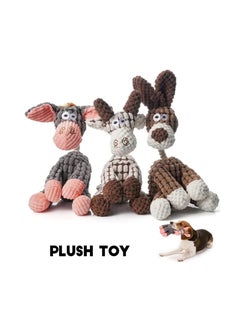 Excefore Robustplush - Immortal Squeaker Plush Toy For Dogs & Puppies, Antarcking Robust Plush Indestructible Toy, Durable Stuffed Animal Chew Toys with Squeakers, For Small Medium Dogs, Set of 3  - Image 5