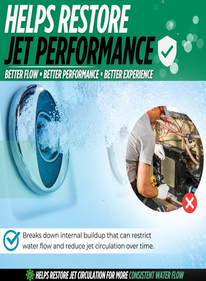 Oh Yuk Jetted Tub Cleaner 2X Concentrated - Jetted Bathtub & Jacuzzi Cleaner for Jetted Tub Systems and Bathtub with Jets - 27 Fl oz - Image 5