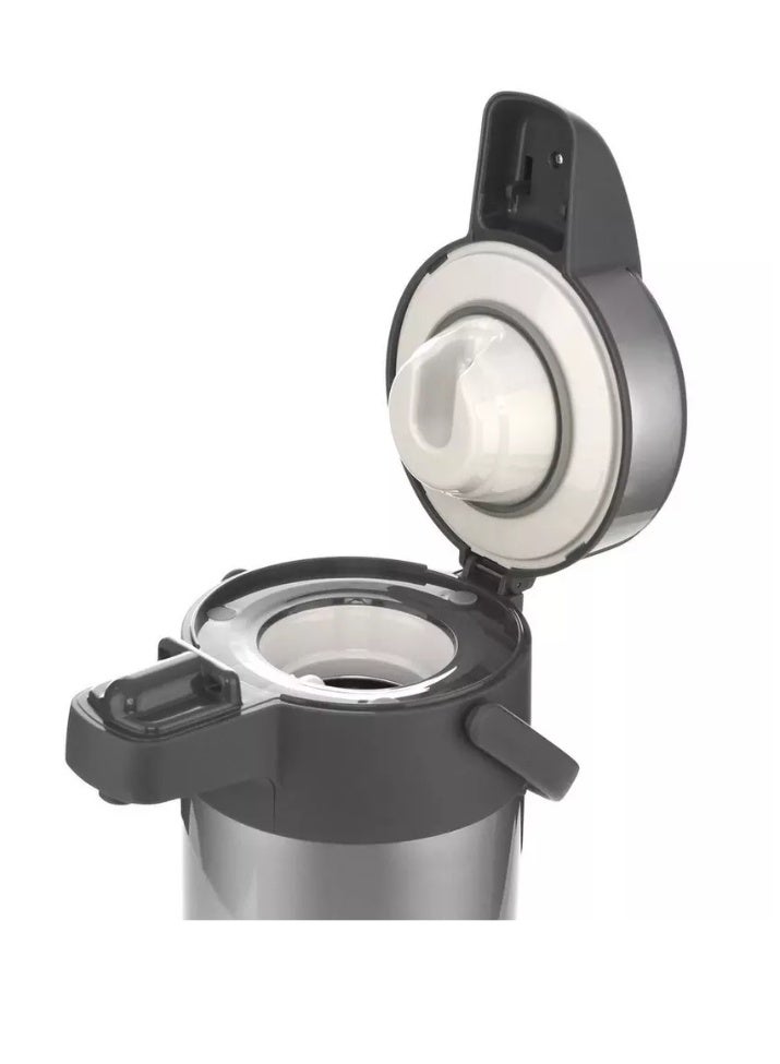 Shaha Pressure Thermos Air Pot 3 Liter Capacity Grey - Image 2
