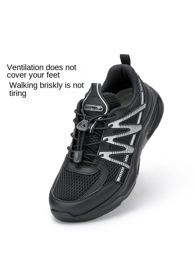 Foot Fitness Cushioned Breathable Safety Shoes】non-slip Outdoor Walking Sneakers For Men, Elderly Shoes, Dad Shoes - Image 5