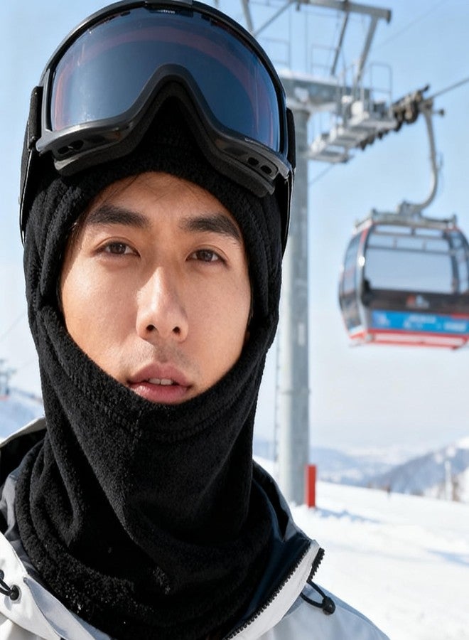 IZUS Winter Ski-Balaclava Thermal-Fleece-Face-Mask Face-Cover for Cold Weather Motorcycle Protector Scarf for Men-Women Outdoor - Image 3