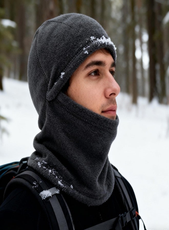 IZUS Winter Ski-Balaclava Thermal-Fleece-Face-Mask Face-Cover for Cold Weather Motorcycle Protector Scarf for Men-Women Outdoor - Image 2