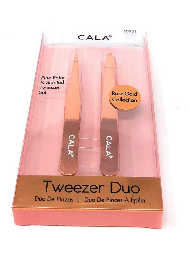 CALA زوج ملاقط ألا باللون الوردي الذهبي - Image 2