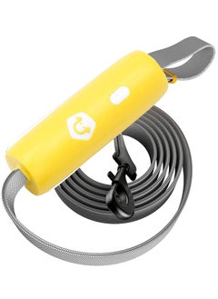 GT-Wheel Dog Leash, Suitable for Small and Medium Dogs, Retractable Dog Leash, Telescopic Rope for Premium Leash, Suitable for Walking and Jogging (Yellow)  - Image 1