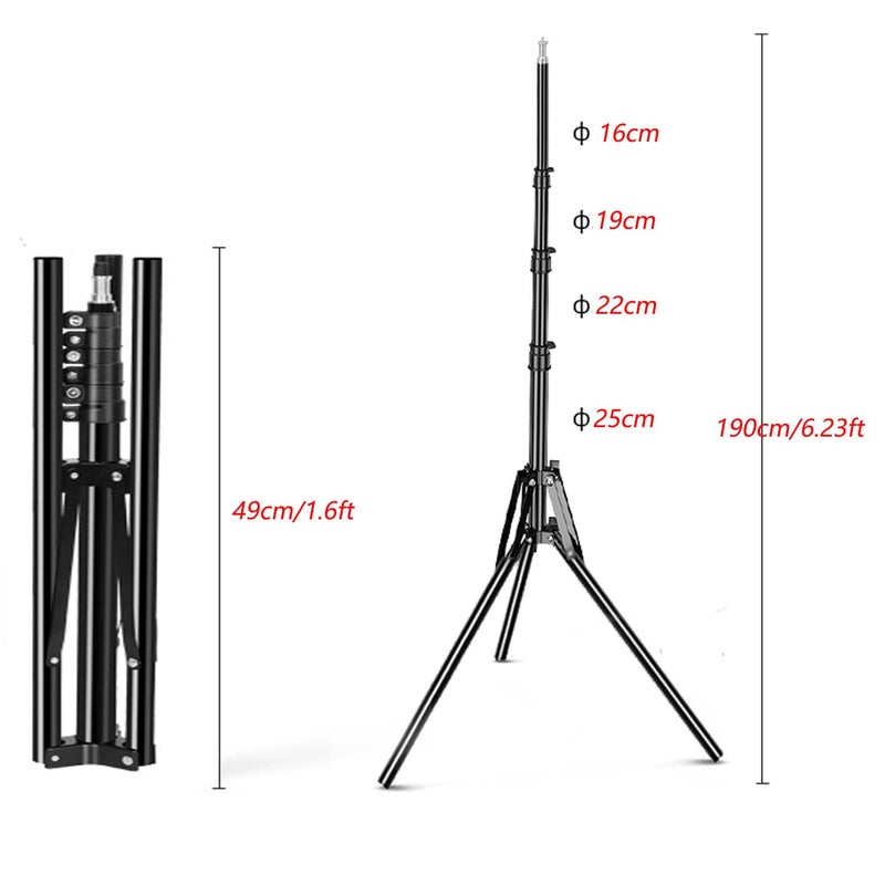 YUOCU 3.3x5ft/1x1.5m Chromakey Blue Grey Backdrop with 6.23ft Stand, 2-in-1 Blue Screen and Grey Screen Collapsible Reversible Pop-Up Background Panel for Photography, Live Streaming, Video Shooting - Image 5