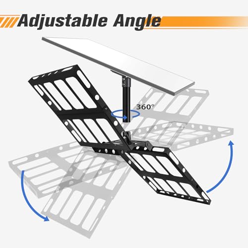 GADFISH Gen 3 Starlink Roof Mount, Starlink Roof Ridge Mount with Gen 3 Pipe Adapter, Adjustable Angle Starlink Mounting Kit, No Drilling Required - Image 2