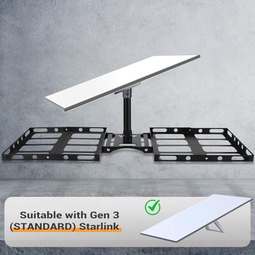 GADFISH Gen 3 Starlink Roof Mount, Starlink Roof Ridge Mount with Gen 3 Pipe Adapter, Adjustable Angle Starlink Mounting Kit, No Drilling Required - Image 5