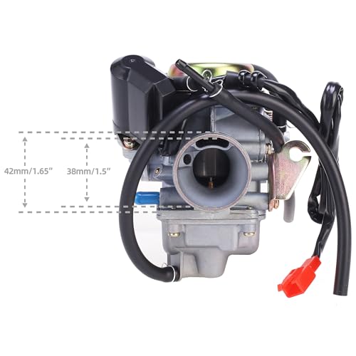 OLIFANT gy6 150cc Carburetor For 150cc 125cc 152QMI 157QMJ Engines Electric Choke Motorcycle Scooter 24mm PD24J Carb With Air Filter Intake Manifold - Image 5