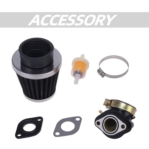 OLIFANT gy6 150cc Carburetor For 150cc 125cc 152QMI 157QMJ Engines Electric Choke Motorcycle Scooter 24mm PD24J Carb With Air Filter Intake Manifold - Image 3