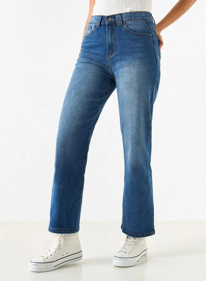 2Xtremz 2Xtremz Jeans with Button Closure and Pockets