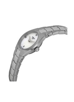 TISSOT T-Round White Dial Diamond Ladies Watch  - Image 2