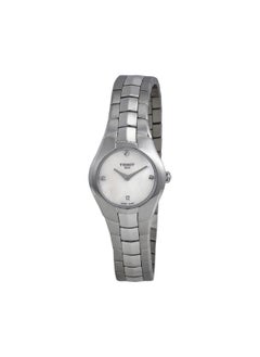 TISSOT T-Round White Dial Diamond Ladies Watch  - Image 1