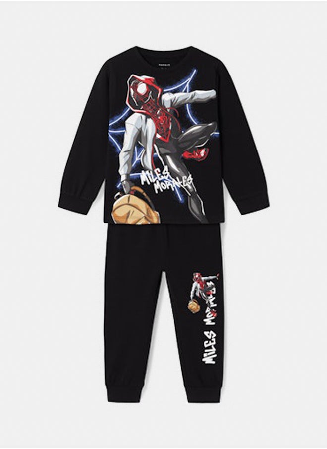 NAME IT name it Boys Nos Spider Longsleeve Nightset  - Image 5