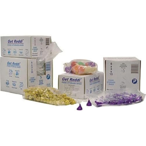 Inteplast Group PB080418R Get Reddi Food & Poly Bag, 8 x 4 x 18, 8-Quart, 0.68 Mil, Clear (Case of 1000) - Image 5