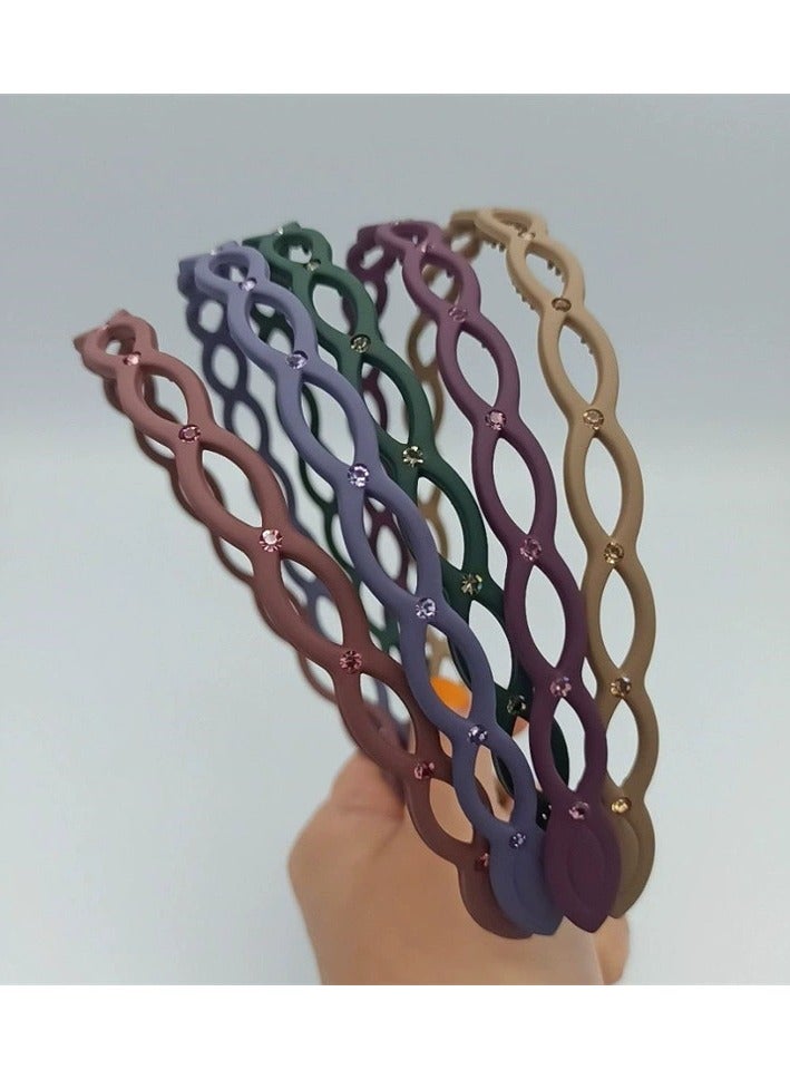 Nariele Simple And Stylish Anti Slip Grip Clip Five Piece Set