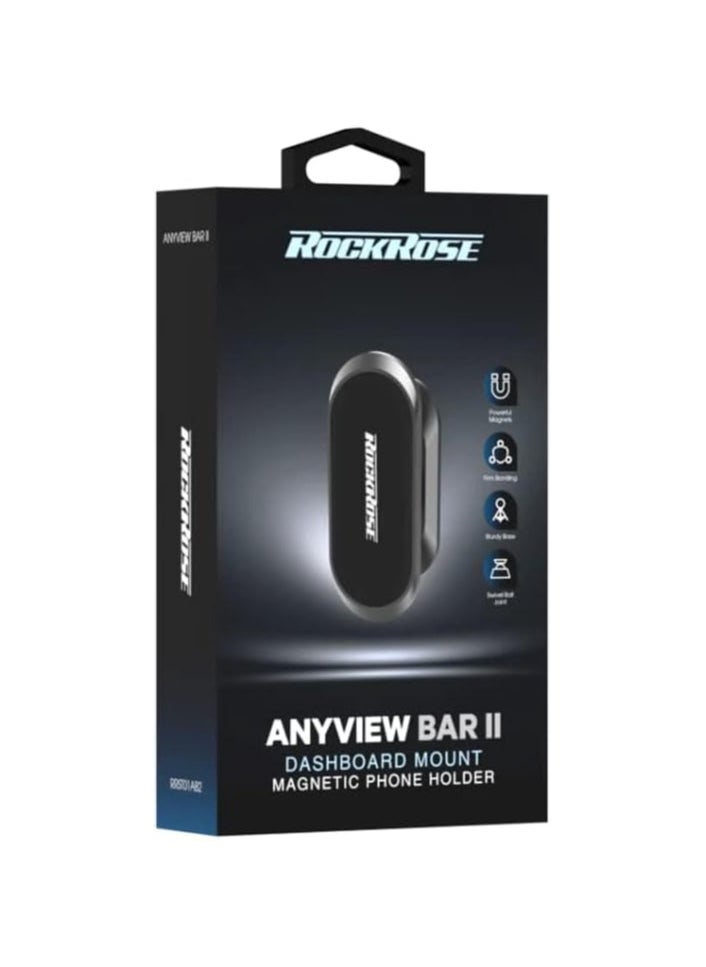 روكروز ROCKROSE Anyview Bar 2 Dashboard Mount Magnetic Holder Black+Gray  - Image 4