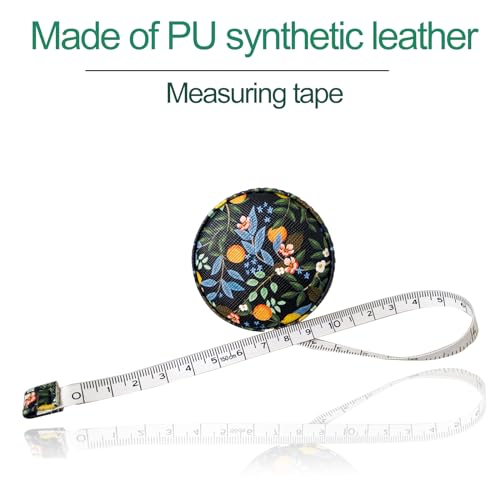 WAISTMEUP Tape Measure Measuring Tape for Body Tailor Cloth Fabric Sewing Knitting Craft Weight Loss Measurements Retractable 60-inch 1.5 Meter Push Button Dual Sided Tape Measure - Image 4