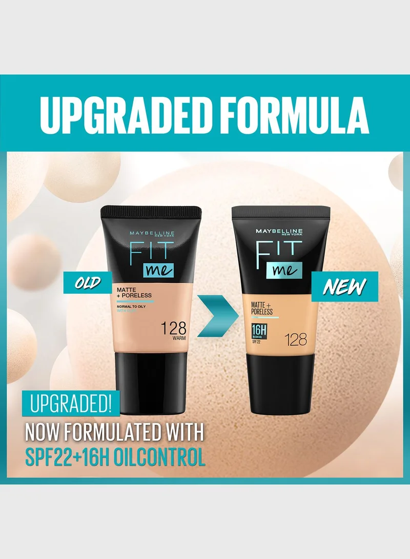 MAYBELLINE NEW YORK Fit Me Foundation Matte & Poreless with SPF - Tube 18Ml - 130