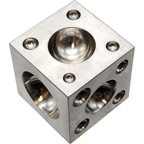 EURO TOOL Dapping Die Block, Steel | DAP-125.00 - Image 3