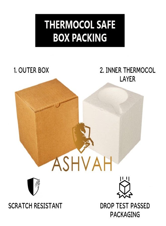 ASHVAH كوب قهوة سيراميك من ASHVAH لمحبي النباتات (أبيض) - أفضل هدية لمحبي النباتات - Image 4
