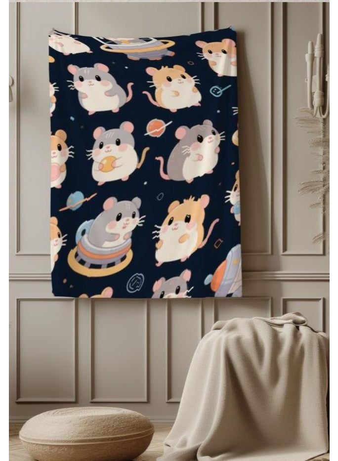 general Flannel thin blanket (warm and comfortable, suitable for sleep, gaming, dust removal and sandproof) 150cm*200cm - 367 - Image 1